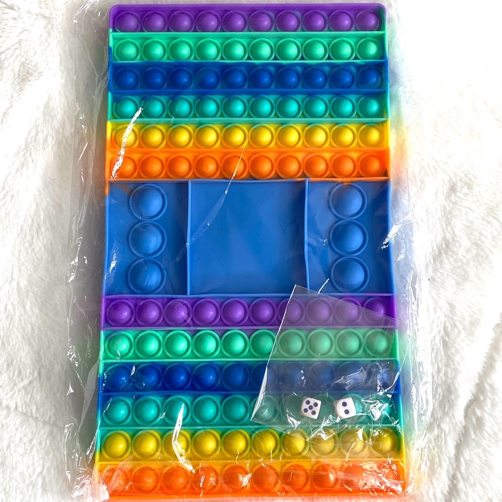Pop It Game with Dice- NEW!